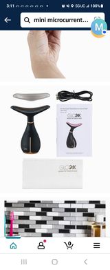 TRIPLE ACTION BEAUTY DEVICE FOR FACE AND NECK